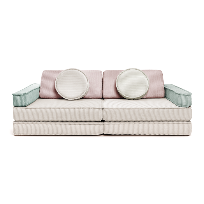 Bunte Kindersofa aus Cord – farbenfrohe und weiche Couch für Kinderzimmer